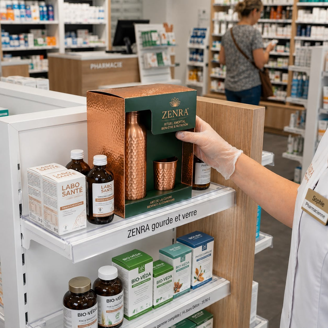 La Gourde en Cuivre ZENRA™ arrive bientôt en pharmacie